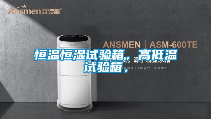 恒溫恒濕試驗箱，高低溫試驗箱，