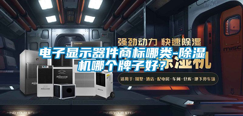 電子顯示器件商標哪類-除濕機哪個牌子好？