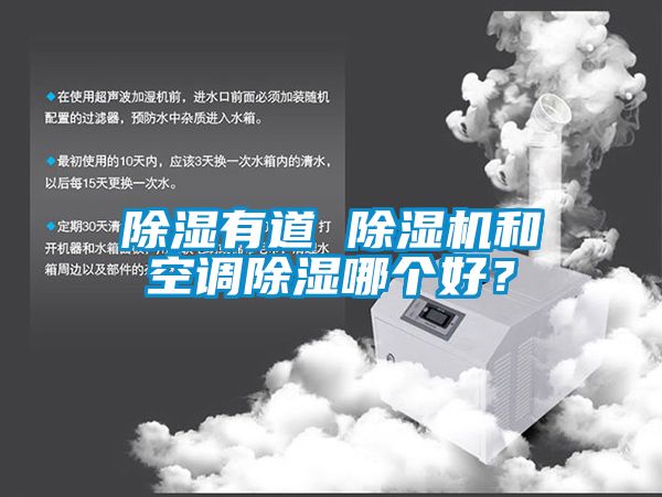 除濕有道 除濕機和空調除濕哪個好？