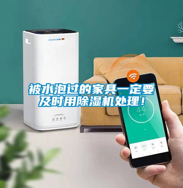 被水泡過的家具一定要及時用除濕機處理！