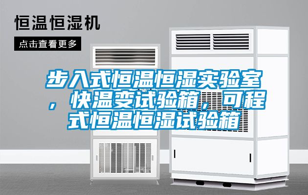 步入式恒溫恒濕實驗室，快溫變試驗箱，可程式恒溫恒濕試驗箱