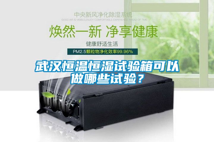 武漢恒溫恒濕試驗箱可以做哪些試驗？