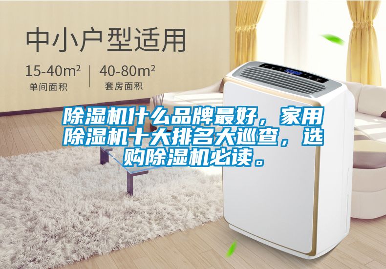 除濕機什么品牌最好，家用除濕機十大排名大巡查，選購除濕機必讀。