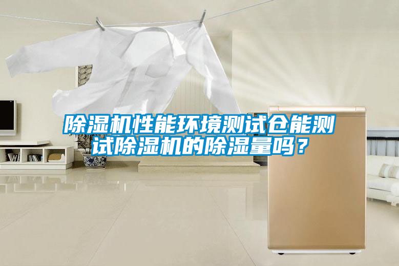 除濕機性能環境測試倉能測試除濕機的除濕量嗎？