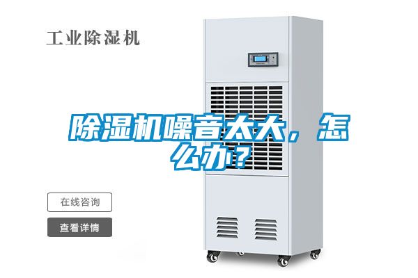 除濕機噪音太大，怎么辦？
