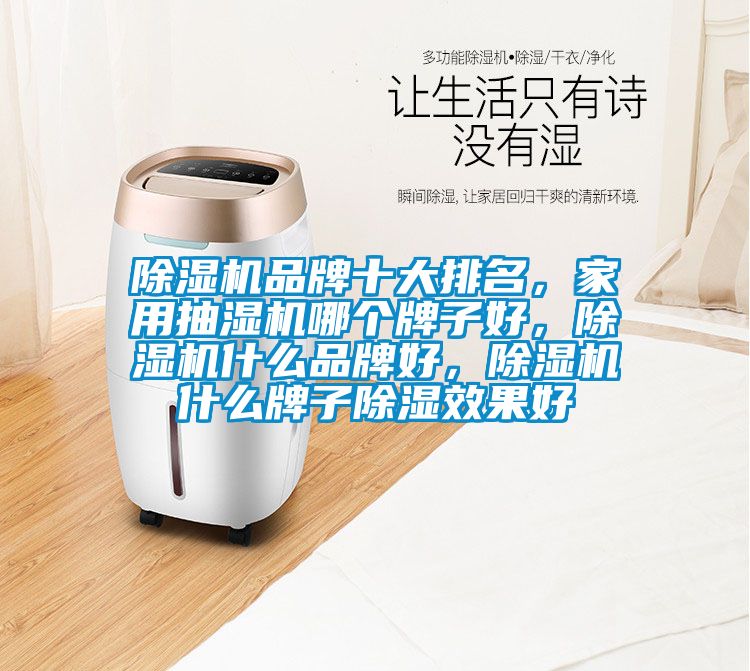 除濕機品牌十大排名，家用抽濕機哪個牌子好，除濕機什么品牌好，除濕機什么牌子除濕效果好