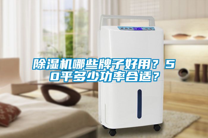 除濕機哪些牌子好用？50平多少功率合適？