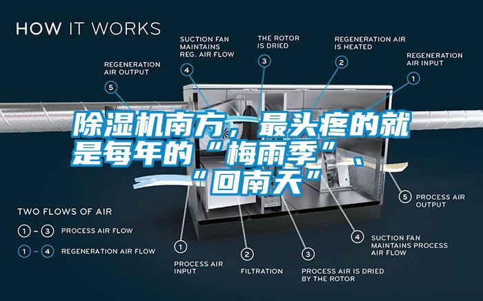 除濕機南方，最頭疼的就是每年的“梅雨季”、“回南天”