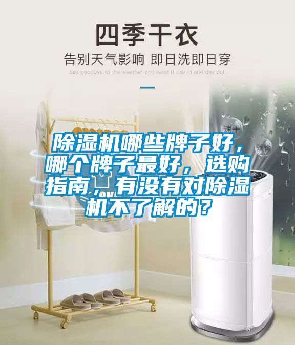 除濕機哪些牌子好，哪個牌子最好，選購指南，有沒有對除濕機不了解的？