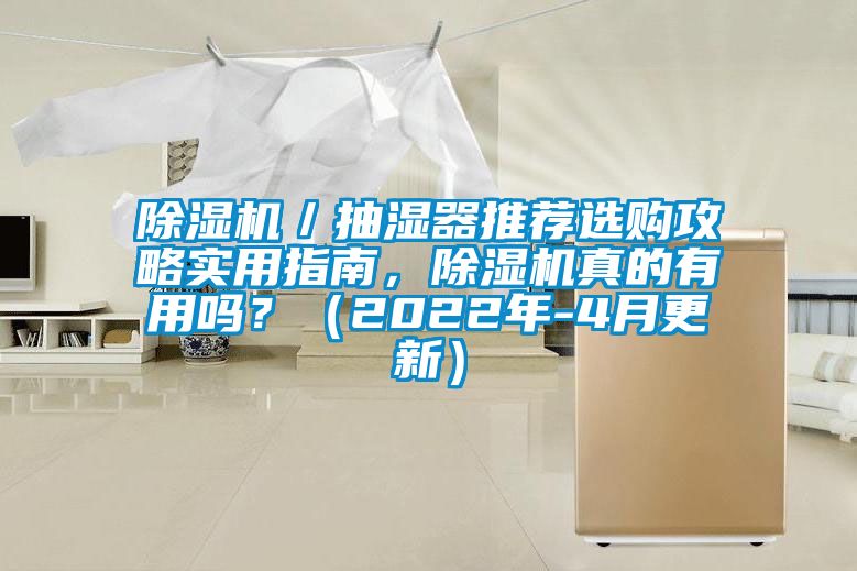除濕機／抽濕器推薦選購攻略實用指南，除濕機真的有用嗎？（2022年-4月更新）