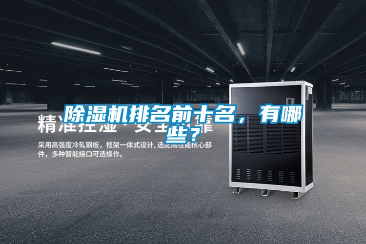除濕機排名前十名，有哪些？