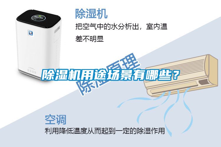 除濕機用途場景有哪些？