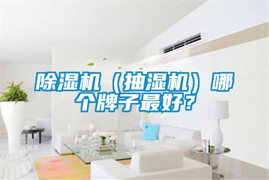 除濕機（抽濕機）哪個牌子最好？