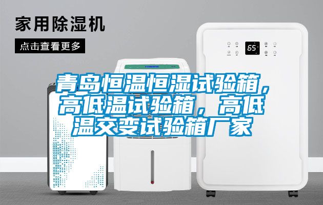 青島恒溫恒濕試驗箱，高低溫試驗箱，高低溫交變試驗箱廠家