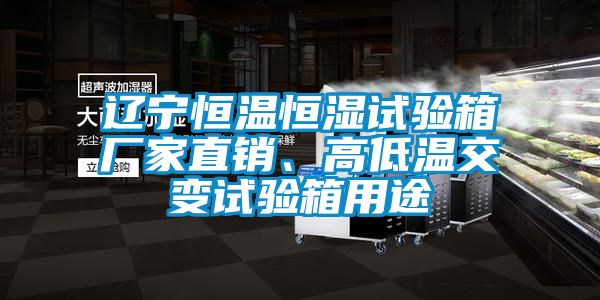 遼寧恒溫恒濕試驗箱廠家直銷、高低溫交變試驗箱用途