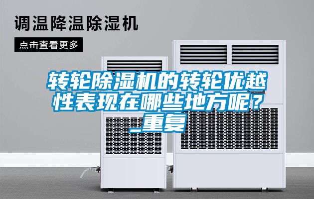 轉輪除濕機的轉輪優越性表現在哪些地方呢？_重復