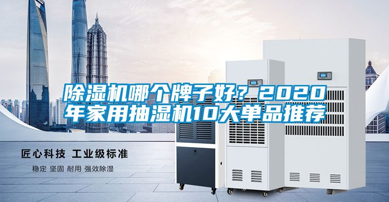 除濕機哪個牌子好？2020年家用抽濕機10大單品推薦