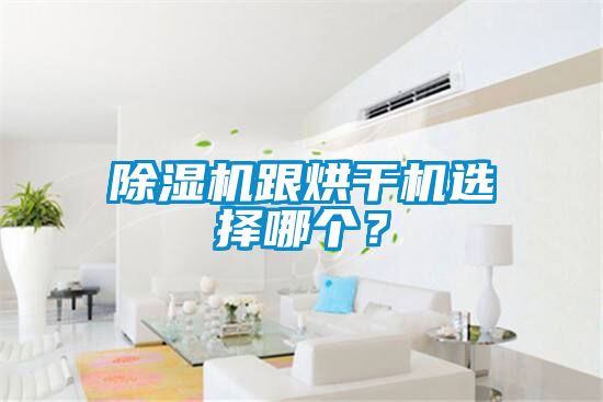 除濕機跟烘干機選擇哪個？