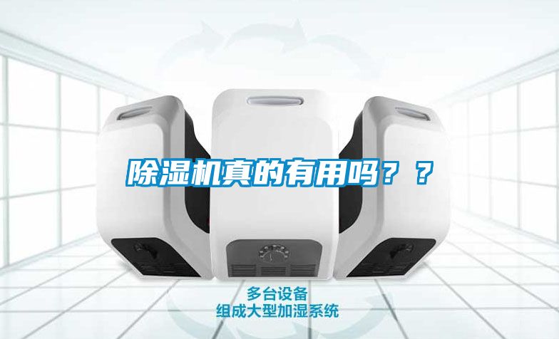 除濕機真的有用嗎？？