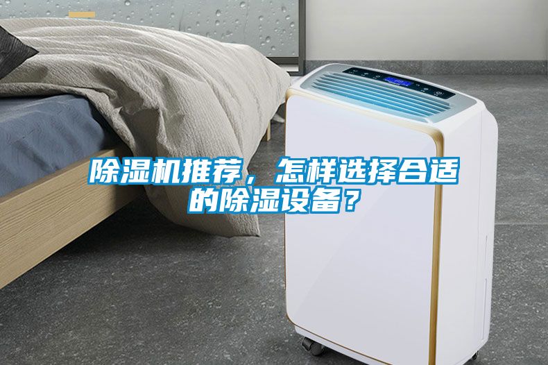 除濕機推薦，怎樣選擇合適的除濕設備？