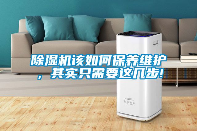 除濕機該如何保養維護，其實只需要這幾步!
