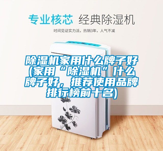 除濕機家用什么牌子好(家用“除濕機”什么牌子好，推薦使用品牌排行榜前十名)