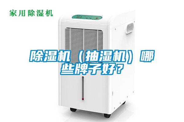 除濕機（抽濕機）哪些牌子好？