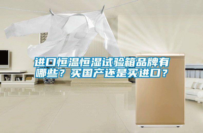 進口恒溫恒濕試驗箱品牌有哪些？買國產還是買進口？