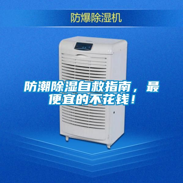 防潮除濕自救指南，最便宜的不花錢！