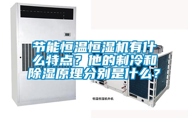 節能恒溫恒濕機有什么特點？他的制冷和除濕原理分別是什么？
