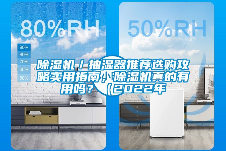 除濕機／抽濕器推薦選購攻略實用指南，除濕機真的有用嗎？（2022年