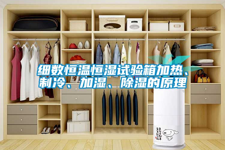 細數恒溫恒濕試驗箱加熱、制冷、加濕、除濕的原理