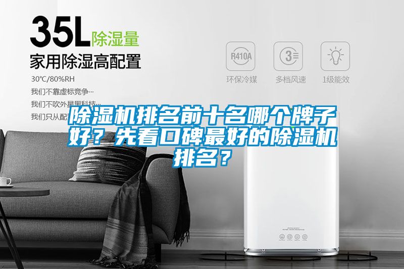 除濕機排名前十名哪個牌子好？先看口碑最好的除濕機排名？