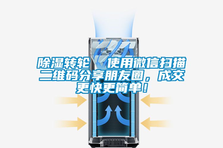 除濕轉輪  使用微信掃描二維碼分享朋友圈，成交更快更簡單！