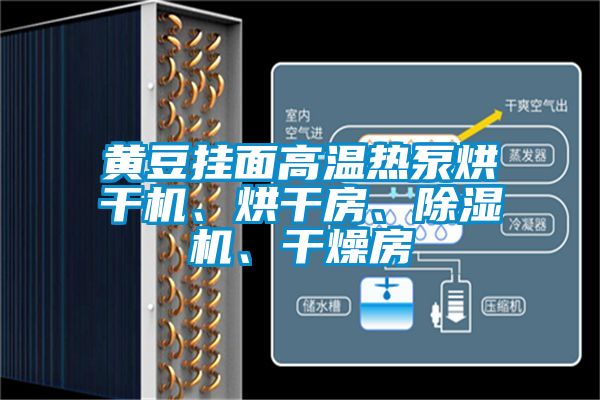 黃豆掛面高溫熱泵烘干機、烘干房、除濕機、干燥房