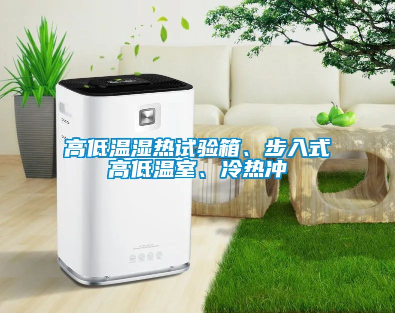 高低溫濕熱試驗箱、步入式高低溫室、冷熱沖